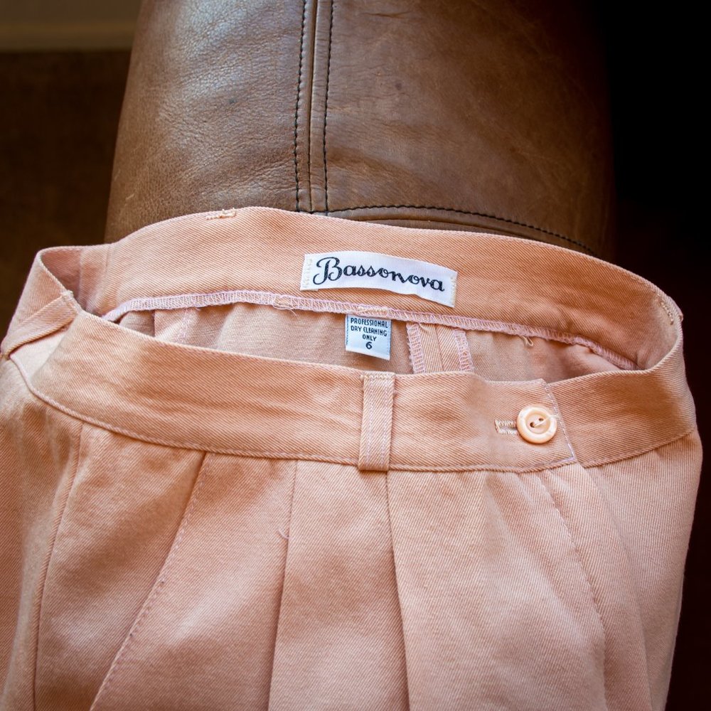 Bassonova high waisted wool trousers - Picture 2 of 4